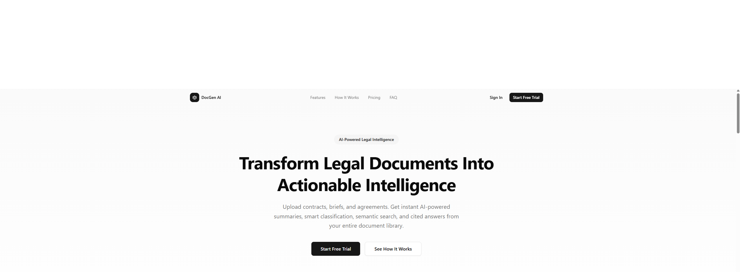 GoGreen DOC-AI - Legal Document Intelligence Platform